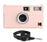 Sagreeny Étui de protection pour appareil photo Kodak EKTAR H35 Demi-cadre, coque de protection en silicone avec bandoulière, rose, 1.97×1.97×0.47 inch, housse de protection pour appareil photo