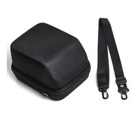 Sagreeny Étui de protection pour appareil photo Polaroid Now+ Gen 2 3rd One Step2, sac de protection en EVA sur mesure avec bandoulière réglable, rangement de transport compact, Noir , 4×3×2 inch