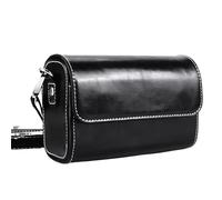 Sagreeny Étui en cuir PU compatible avec Fuji X100V/X100VI/X100 Canon G5X/G1X/G1X2/G1X3 Sony RX1/RX1R/RX1R2 Olympus PEN-F/EP7/EPL Panasonic LX100/LX100M2/GF1-GF3 - Avec bandoulière