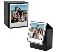 Sagreeny Étui photo de qualité supérieure pour film large compatible avec Fujifilm Instax Wide 400/300/210Wide EVO Polaroid 600/I-Type/OneStep2, support photo pour photos de 3,5 x 4,25, boîte de