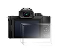 Sagreeny Lot de 3 films protecteurs d'écran compatibles avec Panasonic Lumix G100D G100, film en verre trempé d'une dureté 9H, accessoires pour appareil photo numérique, impression anti-rayures et