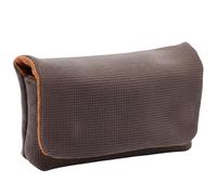 Sagreeny Sac de rangement pour appareil photo numérique compact compatible avec Sony ZV1 ZVE10 RX100 Series GR Series, cuir microfibre doux avec fermeture magnétique, marron, 4×3×2 inch, housse de