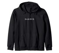Sagres Souvenirs/Sagres Beach Resort/Design Moderne Polices Sweat à Capuche