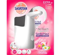 Sagrotan No Touch Complete Blanc Set de démarrage Fleur de Lotus 250ml