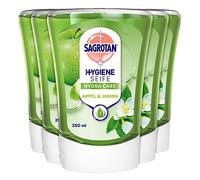 Sagrotan No-Touch Recharge pour distributeur automatique de savon - 5 x 250 ml savon manuel dans un pack pratique