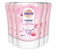 Sagrotan No-Touch Recharge pour distributeur automatique de savon - 5 x 250 ml savon manuel dans un pack pratique