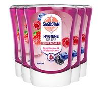 Sagrotan No-Touch Recharge pour distributeur automatique de savon - 5 x 250 ml savon pour les mains dans un pack pratique