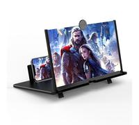 SagTuol Agrandisseur d'écran, 16 Pouces Loupe Telephone Portable, 3D HD Pliable Amplificateur ecran Telephone Portable, Loupe ecran pour Regarder des vidéos sur Tous Les Smartphones (Noir, 16 Zoll)