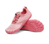 SAGUARO Barefoot Shoes Chaussures Minimaliste Homme Femme Barefoot Chaussures Pieds Nus Trail pour Semelle Zero Drop Rose Saumon,GR.40