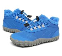 SAGUARO Bottines de Neige Enfant Antidérapantes Doublure Chaude Chaussures Montantes Chausson Chaussures Hiver Bottes,31 EU