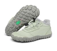 SAGUARO Bottines de Neige Enfant Antidérapantes Doublure Chaude Chaussures Montantes Chausson Chaussures Hiver Bottes,34 EU