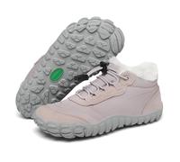 SAGUARO Bottines de Neige Enfant Antidérapantes Doublure Chaude Chaussures Montantes Chausson Chaussures Hiver Bottes,33 EU