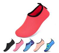 SAGUARO Chaussettes Aquatiques Enfants Chaussure d'eau Garçons Chaussons de Plage Filles Rouge Pastèque 28/29