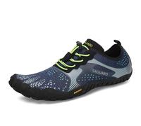 SAGUARO Chaussure Minimaliste Homme Femme Chaussure Plage de Marche Randonne Courses Trail Running Chaussures Barefoot Barefoot Chaussures Aquatiques, Bleu Azur, 46 EU