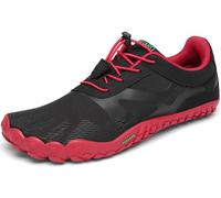 SAGUARO Chaussure Minimaliste Homme Femme Chaussure Plage de Marche Randonne Courses Trail Running Chaussures Barefoot Barefoot Chaussures Aquatiques, Rouge, 42 EU