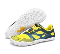 SAGUARO Chaussure Minimaliste Homme Femme Chaussures Aquatiques Légère Flexible Chaussures de Trail Respirant Barefoot Shoes pour Running Fitness Jaune GR.41