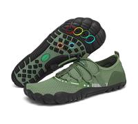 SAGUARO Chaussures Aquatiques Femmes Hommes Séchage Rapide Barefoot Chaussure de Plage deau pour Mer Piscine Surf Nautiques Riviere Baignade Vert Asperge,GR.36