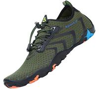 SAGUARO Chaussures Aquatiques Homme Femme Chaussure de Plage Chaussure d'eau Chausson pour Piscine Mer Plongée - Antidérapante Séchage Rapide, Vert GR.43