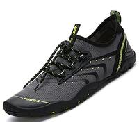 SAGUARO Chaussures Aquatiques Homme Femme Chaussure d'eau Respirant Chaussures de Plage Séchage Rapide Chaussures Mer pour Plongée Nautiques Baignade Riviere St.2 Gris GR. 41 EU