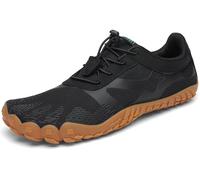 SAGUARO Chaussures de Trail Homme Femme Chaussures Minimalistes Légère Flexible Chaussures Aquatiques Souple Confortable Barefoot Shoes pour Running Gym Training Fitness, Encre Noire 41 EU