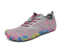 SAGUARO Chaussures de Trail Running Homme Femme Barefoot Minimaliste Antidérapant Chaussure Aquatiques, Rose A 37