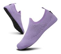 SAGUARO Chaussures d'eau Unisexe Séchage Rapide Mesh Respirant Chaussures Sport Aquatique Intérieur Extérieur, Violet 36/37