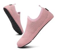 SAGUARO Chaussures d'eau Unisexe Séchage Rapide Mesh Respirant Chaussures Sport Aquatique Intérieur Extérieur, Rose 44/45