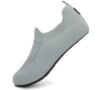 SAGUARO Chaussures d'eau Unisexe Séchage Rapide Mesh Respirant Chaussures Sport Aquatique Intérieur Extérieur, Nuotare Grigio 36/37