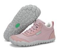 SAGUARO Chaussures Minimaliste Barefoot Homme Barefoot Shoes Femme Chaussures Pieds Nus Respirant Chaussures de Trail Antidérapantes Chaussures de Randonnée pour Semelle Zero Drop Rose,EU GR.40