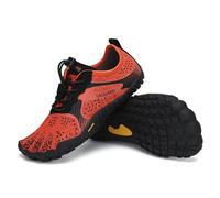 SAGUARO Chaussures Minimaliste Enfant Barefoot Shoes Garçons Chaussures Pieds Nus Filles Antidérapantes Barefoot Chaussure de Trail Aquatique Plage Randonnée pour Semelle Zero Drop Orange EU GR.31
