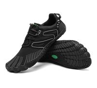SAGUARO Chaussures Minimaliste Homme Femme Barefoot Shoes Chaussures Pieds Nus Antidérapantes Barefoot Chaussures de Trail Chaussure Randonnée pour Semelle Zero Drop Noir Nuit EU GR.40