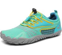 SAGUARO Chaussures Minimalistes Enfants Chaussures de Trail Running Barefoot Garçon Fille Chaussures de Sport Outdoor & Indoor pour Fitness Randonnée Marche Aquatiques Courses, Menthe Vert, 25 EU