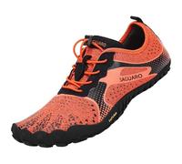 SAGUARO chaussures pieds nus unisexe chaussures de course sur sentier baskets de fitness randonnée chaussures de marche été Orange 5UK