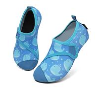SAGUARO Enfants Chaussures d'eau Garçon Fille Chaussures Aquatiques Respirant Séchage Rapide Été Chaussures de Natation Bleuclair 32/33 EU