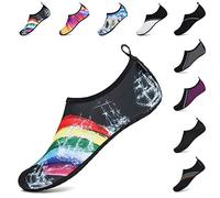 SAGUARO Femme Chaussures d'eau Homme Chaussures de Plage Unisexe Chaussures Aquatiques Respirant Séchage Rapide Chaussures de Natation Voilier 38/39 EU