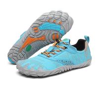 SAGUARO Femme Homme Barefoot Shoes Chaussures Minimaliste Barefoot Chaussures Pieds Nus Antidérapantes pour Gym Training Fitness Randonnée Bleu Ciel,GR.41