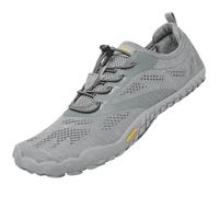 SAGUARO Homme Chaussures Minimalistes de Fitness Chaussures de Trail Running Chaussures de Sport,Tricot Gris,47