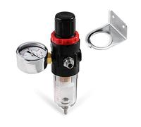 SAGUD Airbrush Compresseur régulateur de pression manomètre filtre régulateur de pression d'air Mini filtre en ligne huile cascade manomètre humide avec adaptateur