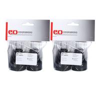 Sahag Embouts pour béquilles 16 mm avec insert métallique noir 2x1 pc(s)