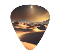 Sahara Desert Lot de 12 médiators pour guitare acoustique, ukulélés, etc.
