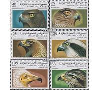 sahara édition le gouvernement en exil sans validité dans int. transports de courrier no.14 neuf avec gomme originale ** MNH 1996 oiseaux de proie (Timbres pour les collectionneurs) Oiseaux