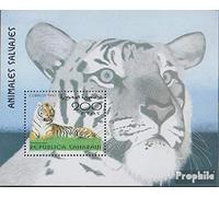 sahara édition le gouvernement en exil sans validité dans int. transports de courrier no.39 neuf avec gomme originale ** MNH 1997 tiger (Timbres pour les collectionneurs) Chats / grands félins (lions
