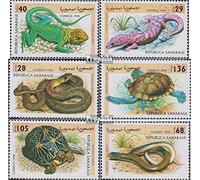 sahara édition le gouvernement en exil sans validité dans int. transports de courrier no.53 neuf avec gomme originale ** MNH 1998 reptiles (Timbres pour les collectionneurs) Amphibiens / reptiles / di