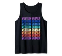 Sahara Occidental coloré Débardeur