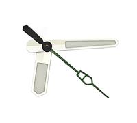 Saharuse 1 Aiguille de Montre NH35 Verte Lumineuse Compatible avec Les mouvements automatiques NH36. Accessoires(Silver 3)