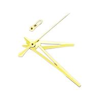 Saharuse 1 Aiguille de Montre NH39 argentée, Or Canon Fusil, Bleue et Or Rose, Compatible avec Le Mouvement NH37. Accessoires pièces détachées(Rose Gold-2)