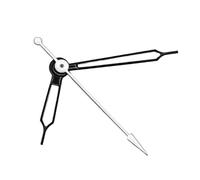 Saharuse 1 Aiguille NH35 argentée/Bleue Compatible avec Les mouvements NH36, PT5000, ETA2836, 2824, DG2813, 3804 et Miyota8215, 8205, 821A. Accessoires for Montres(Yellow-Silver 3)