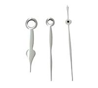 Saharuse 1 Jeu d'aiguilles de Montre polonaises 9,5 mm x 11, Accessoires for Mouvement NH35/NH36/4R/7S(Black)