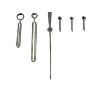 Saharuse 1 Jeu d'aiguilles de Montre VK63, Accessoires Lumineux Verts for Mouvement à 6 Aiguilles, Couleur Argent Canon Fusil, Or et Rose(Rose Gold)