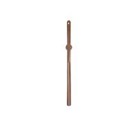 Saharuse Corne à chaussures en bois de hêtre étendu 75cm, rangement mural magnétique, longue poignée, extracteur domestique sans courbure, 1 pièce(Coffee Brown)